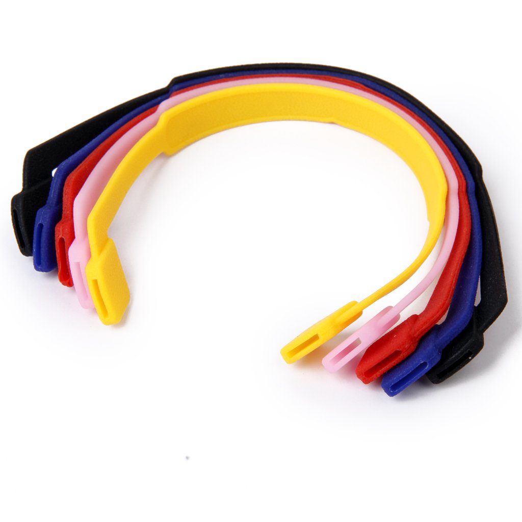 Phenovo Kids Spectacle Glasses Strap for Secure Attachment with Stretchy Silicone Band 3 PC Multicolor