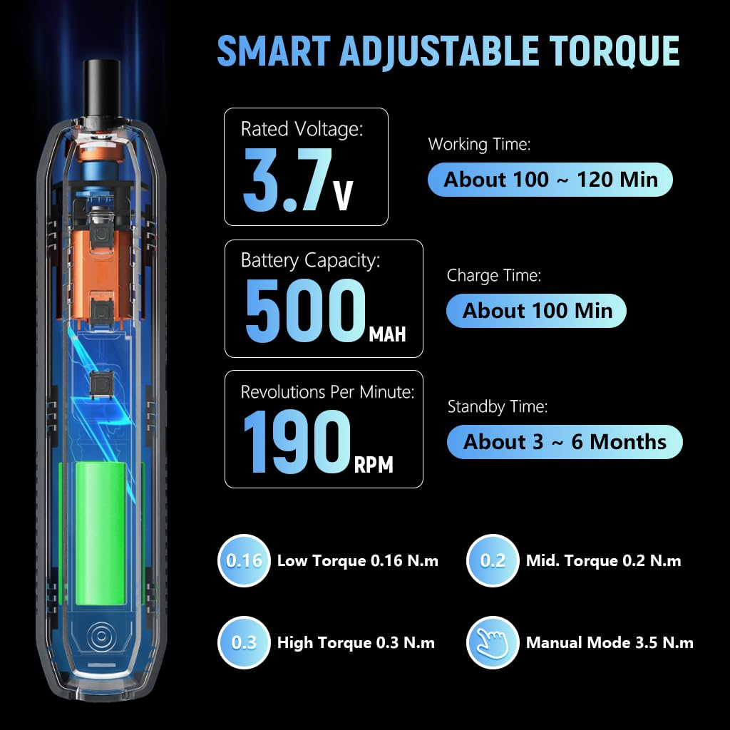 Serplex Pocket Screwdriver Pen for Repairs with 8 in 1 Bit Storage | Aluminum Alloy Tool Set