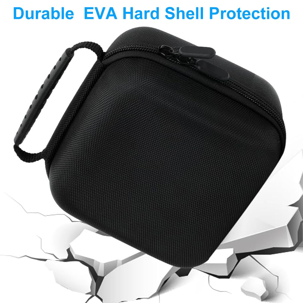 ZORBES Carrying Case for Mac Mini M4 with EVA Hard Shell Waterproof Design 16x16x9.5cm | Portable Handle