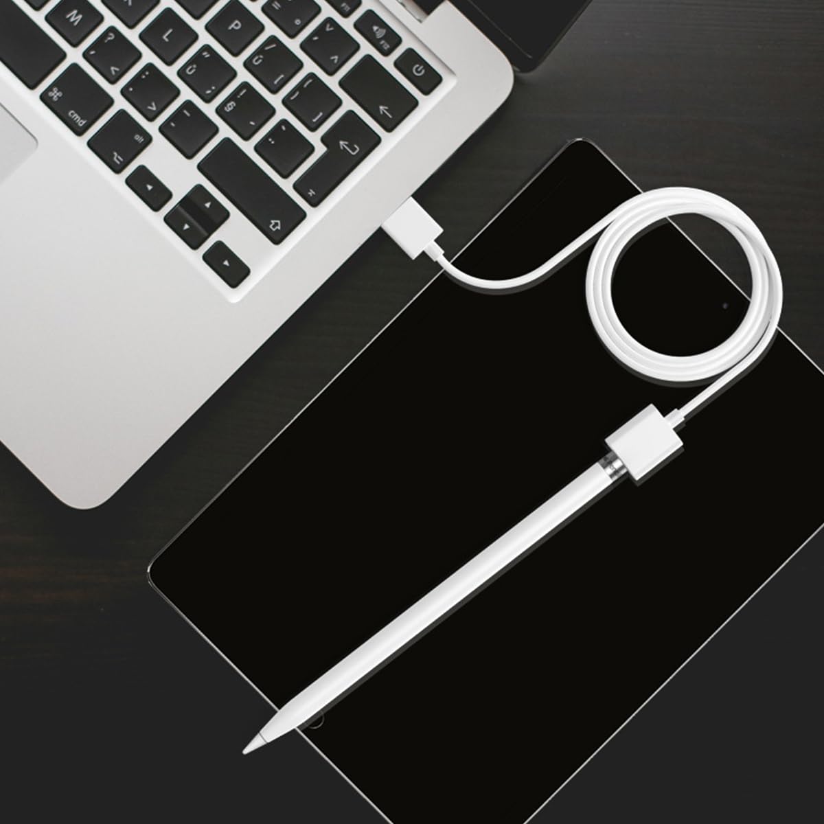 ZORBES USB C to Lightning Charging Cable for Apple Pencil 3.3ft featuring Reinforced Joint | Fast Charging and Data Sync