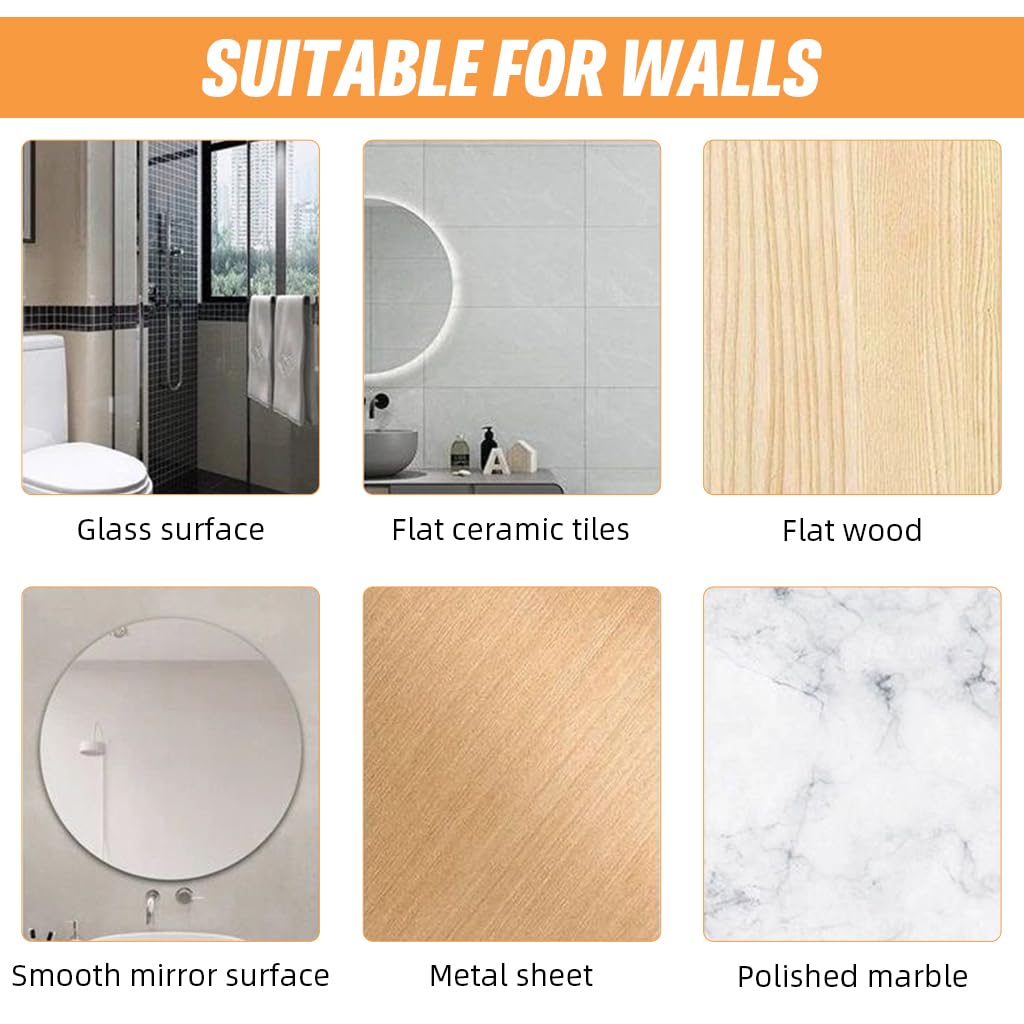 ZORBES Wall Mounted Security Camera Holder Tray 10x10.5 cm with Cable Opening | Clear Acrylic No Drill Baby Monitor Mount