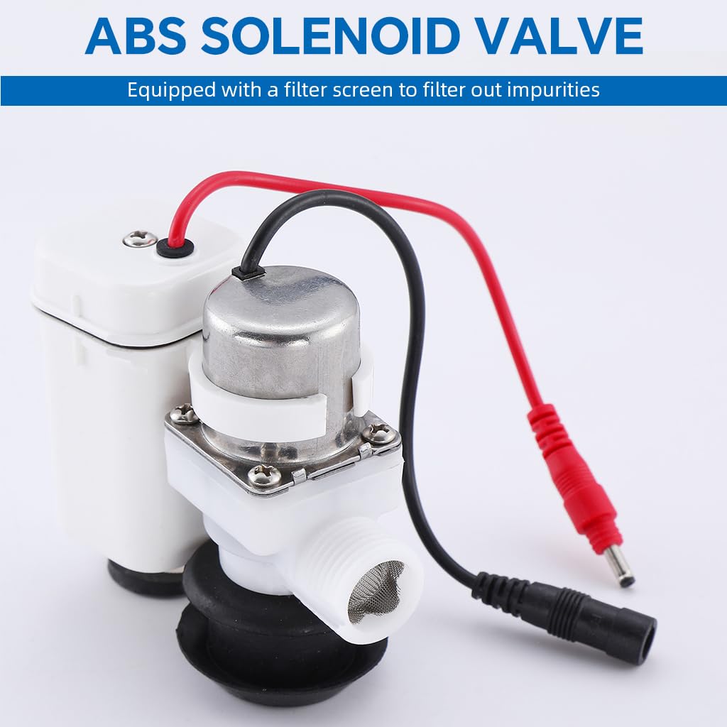 Serplex Wall Mounted Automatic Urinal Flush Sensor Set with Dual Power Mode and Stainless Steel Pipe for Public Toilets | Chrome Plated