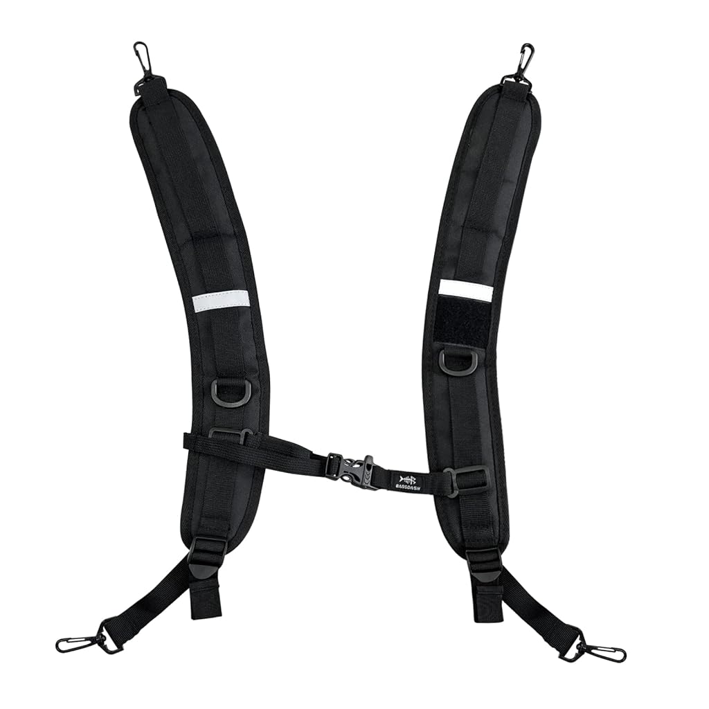 Proberos® Padded Shoulder Straps for for Camping Backpack Heavy Duty Backpack Replacement Backpack Shoulder Strap Breathable Mesh Shoulder Straps Quick Release Shoulder Straps with Chest Buckle