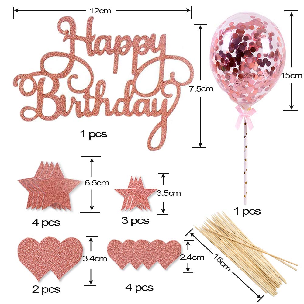 ELEPHANTBOAT Nail Sequins Kit for DIY Nail Art with 12 Grid Gold and Pink Flower Glitter | Heart and Butterfly Decoration Supplies