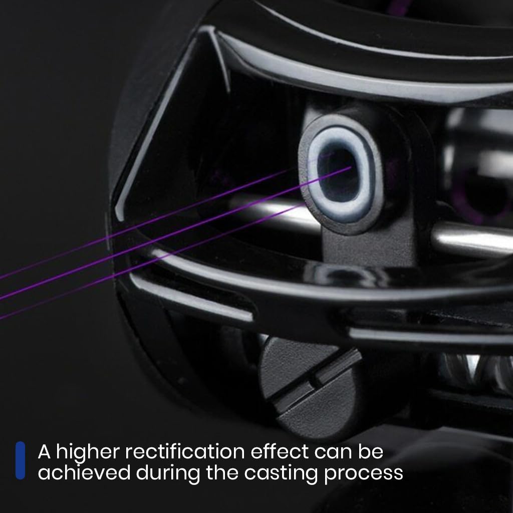 Proberos Baitcasting Reel for Freshwater and Saltwater Fishing with 7.2:1 Gear Ratio and Adjustable Magnetic Brake System