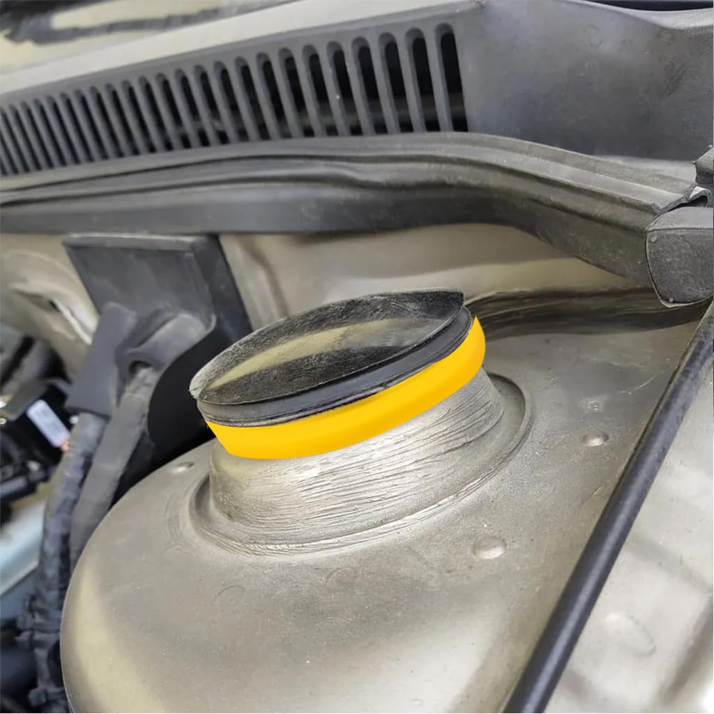 STHIRA Universal Shock Absorbers Rubber Ring Bushing for Cars with 8cm OD 4cm ID | Noise and Vibration Dampening Seal
