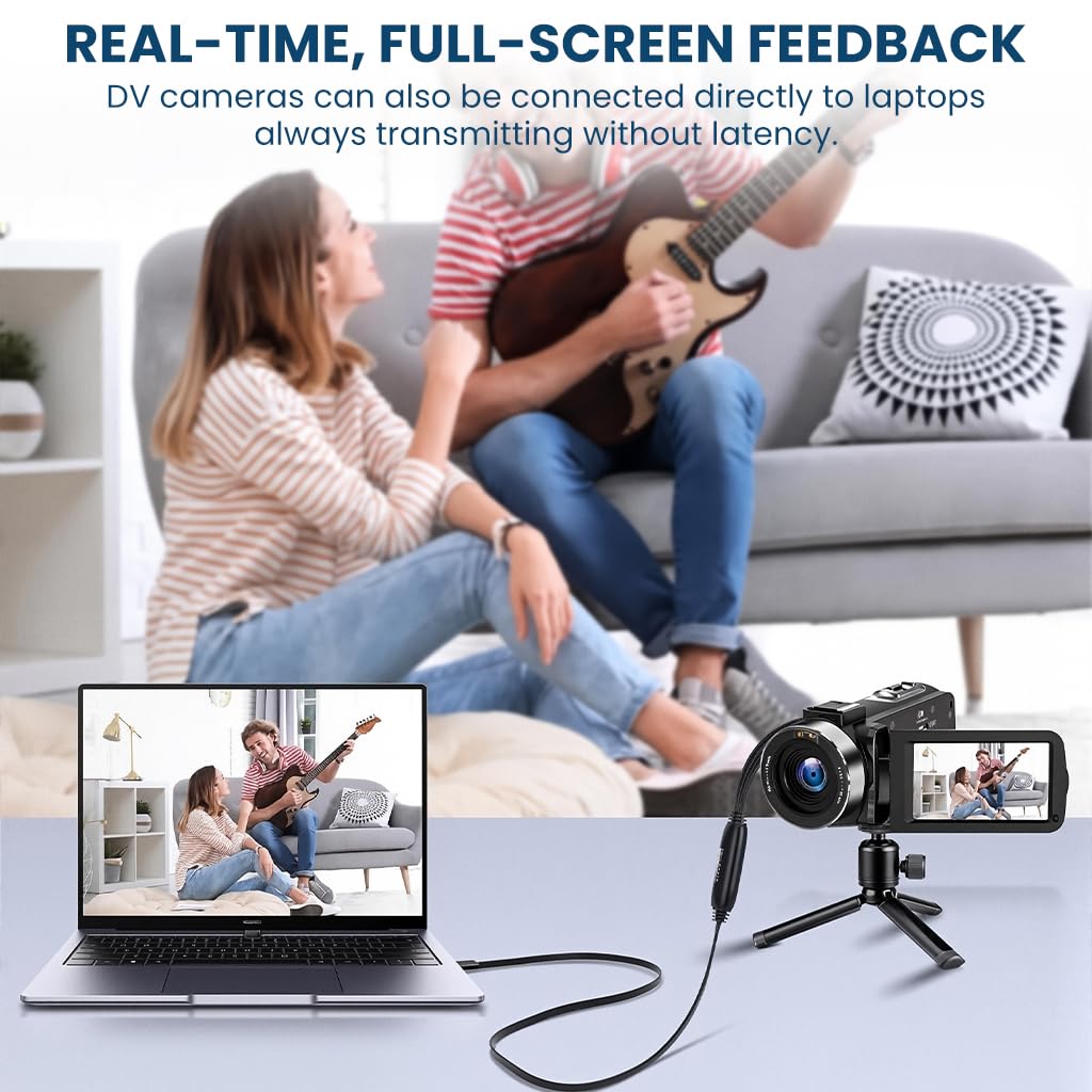 ZORBES VHS to Digital Converter for VCR DVD and Camcorder with 1080P Capture | USB-C Adapter