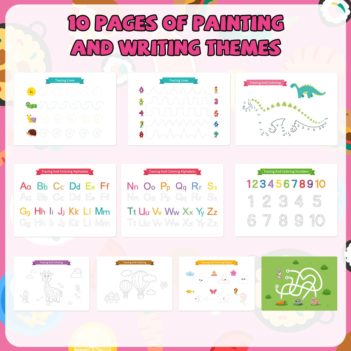 SNOWIE SOFT Kids Learning Book for Toddlers with Interactive Puzzles and Stickers | Early Education Toy for Ages 2–5