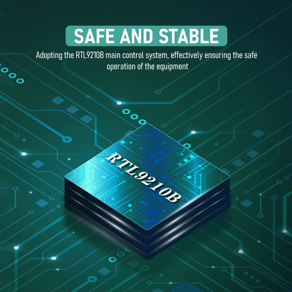 Zeitel Portable M.2 NVMe and SATA SSD Enclosure with 10Gbps USB-C | Aluminum Case Featuring RTL9210B Controller