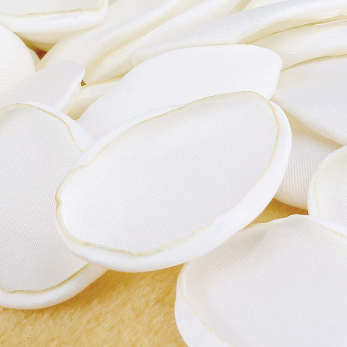 HASTHIP Artificial Fake Silk Rose Petals for Wedding and Romantic Night 200PCS White Decor