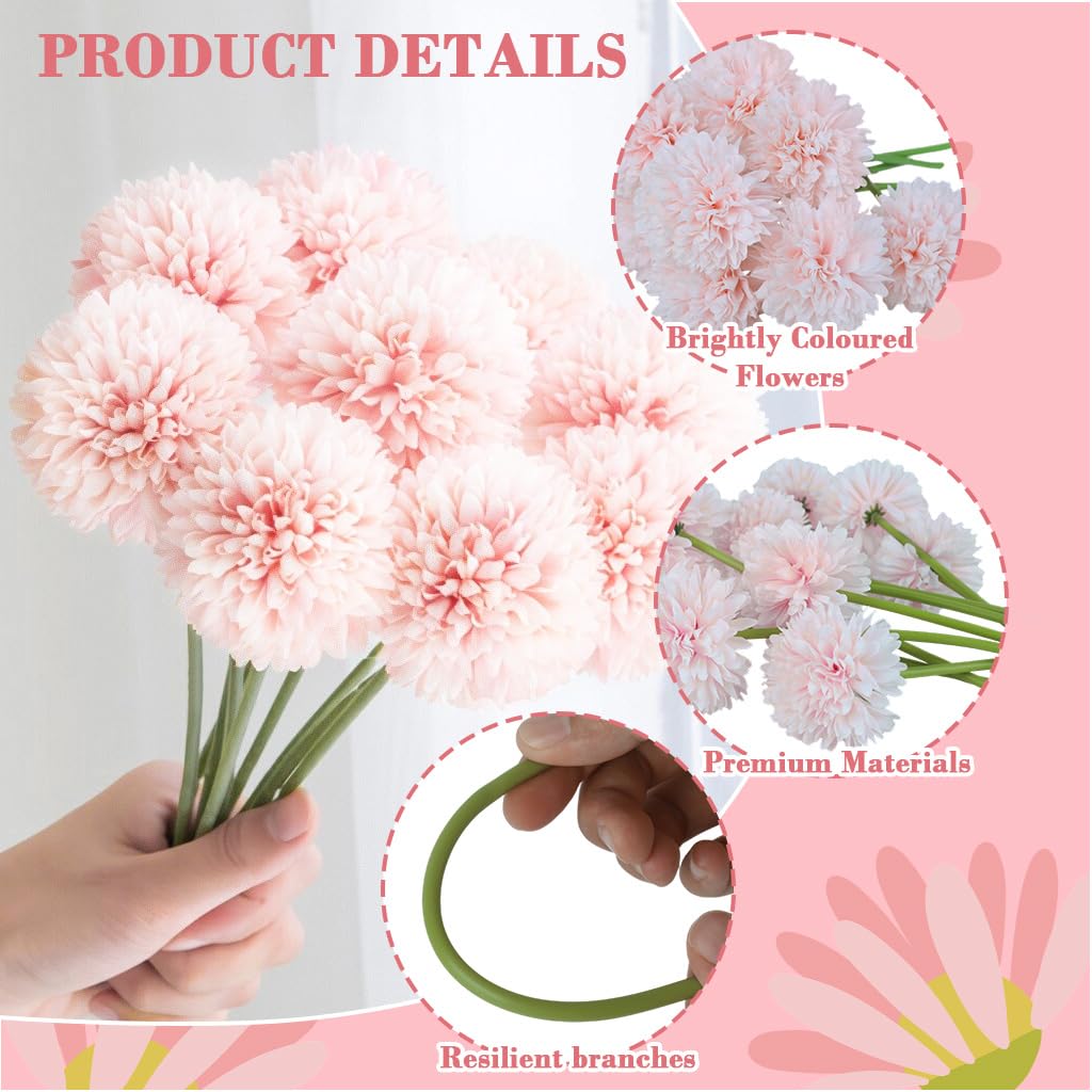HASTHIP Artificial Eucalyptus Stems for Home and Wedding Decor 20pcs 16in | Flexible Wire Design
