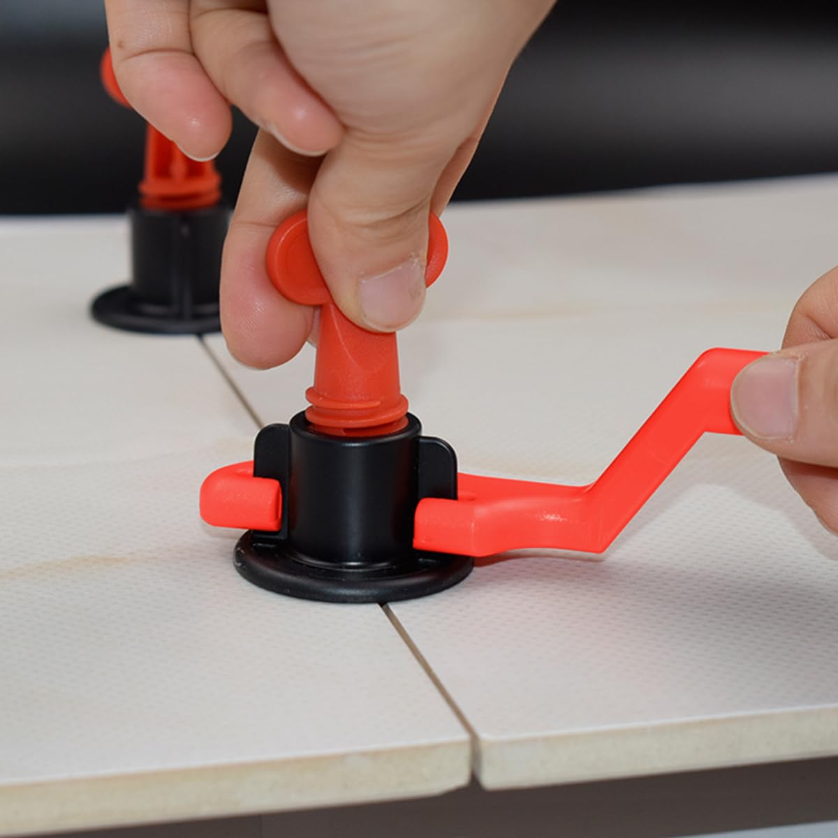 Serplex Tile Leveling System Kit for Floor and Wall Installation featuring 70 pcs Clips | Fast Setup and Smooth Alignment