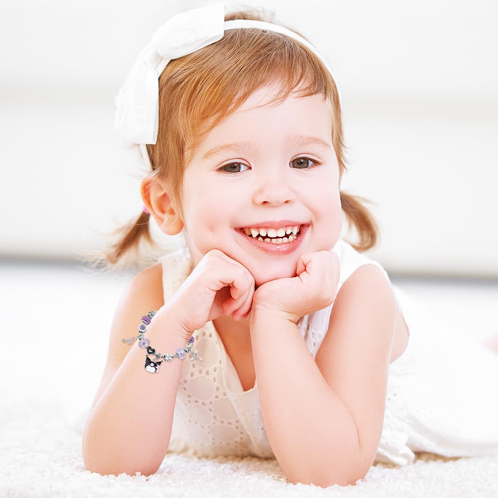 SANNIDHI Bracelet for Girls with Cute Charms and Heart Key Design | Ideal Friendship Gift