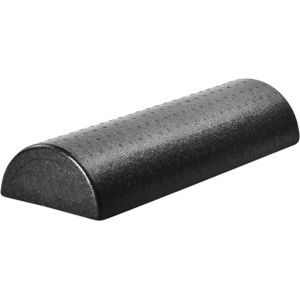 Proberos Half Round Massage Roller for Gym Exercise with Dual Texture Nodes and 45cm EPP Foam | Muscle Relief and Balance Training