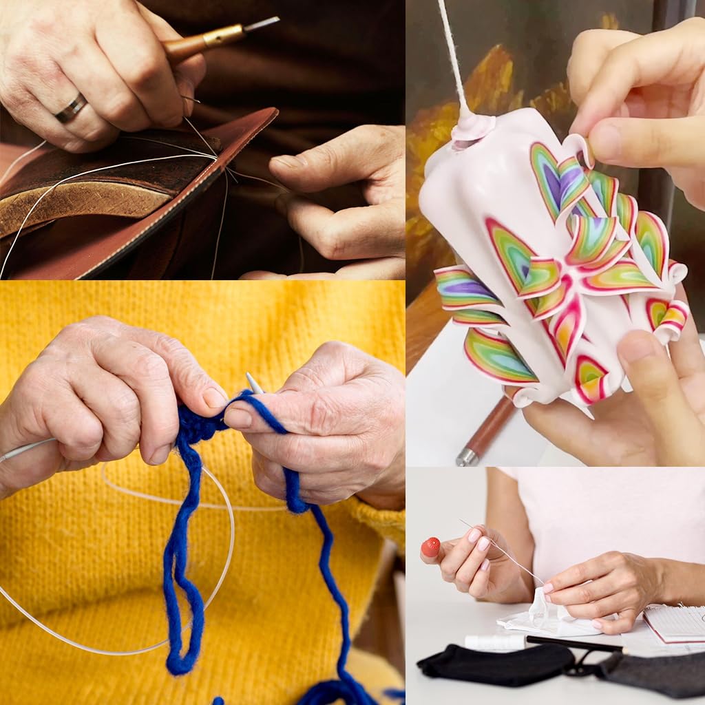 Supvox Thread Burner Tool for Jewelry Making with 1832°F Rapid Heating & Tungsten Tip Precision | Battery Operated Craft Cord Sealer