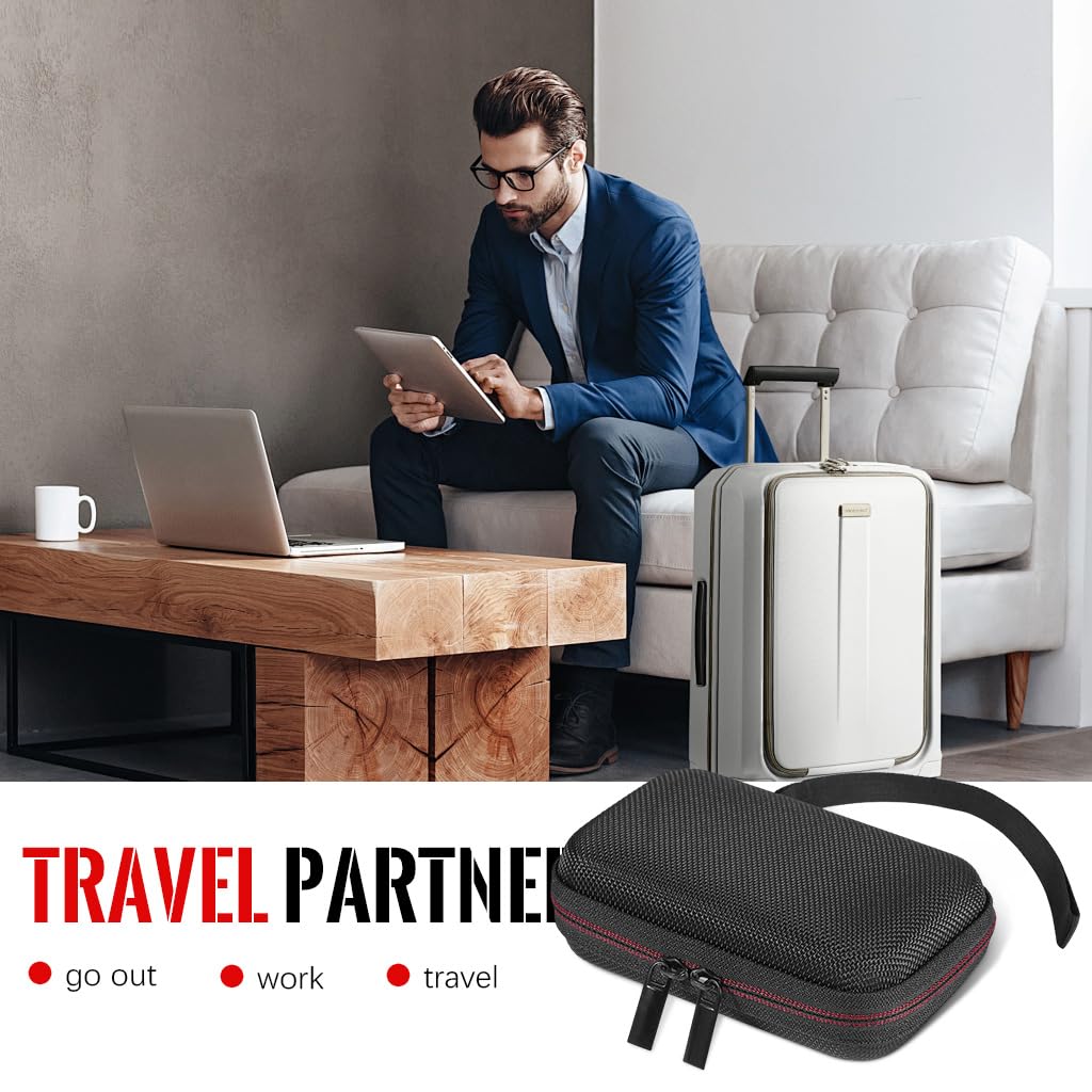 ZORBES Hard Carrying Case for Samsung T5 EVO 2TB 4TB 8TB with EVA Shell & Mesh Pocket