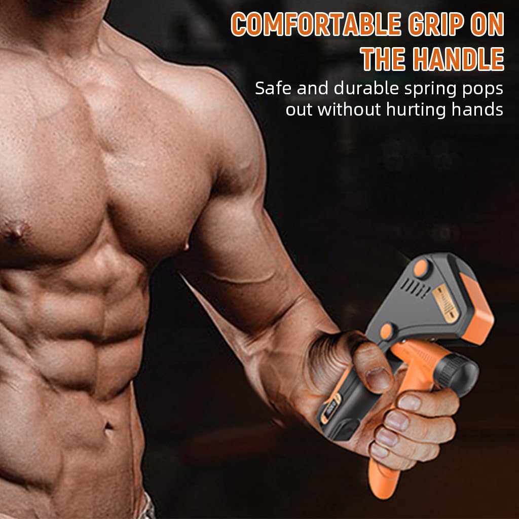 PROBEROS Hand Grip Trainer for Strength and Recovery with Counter 22–265 lbs | Ergonomic Portable Design