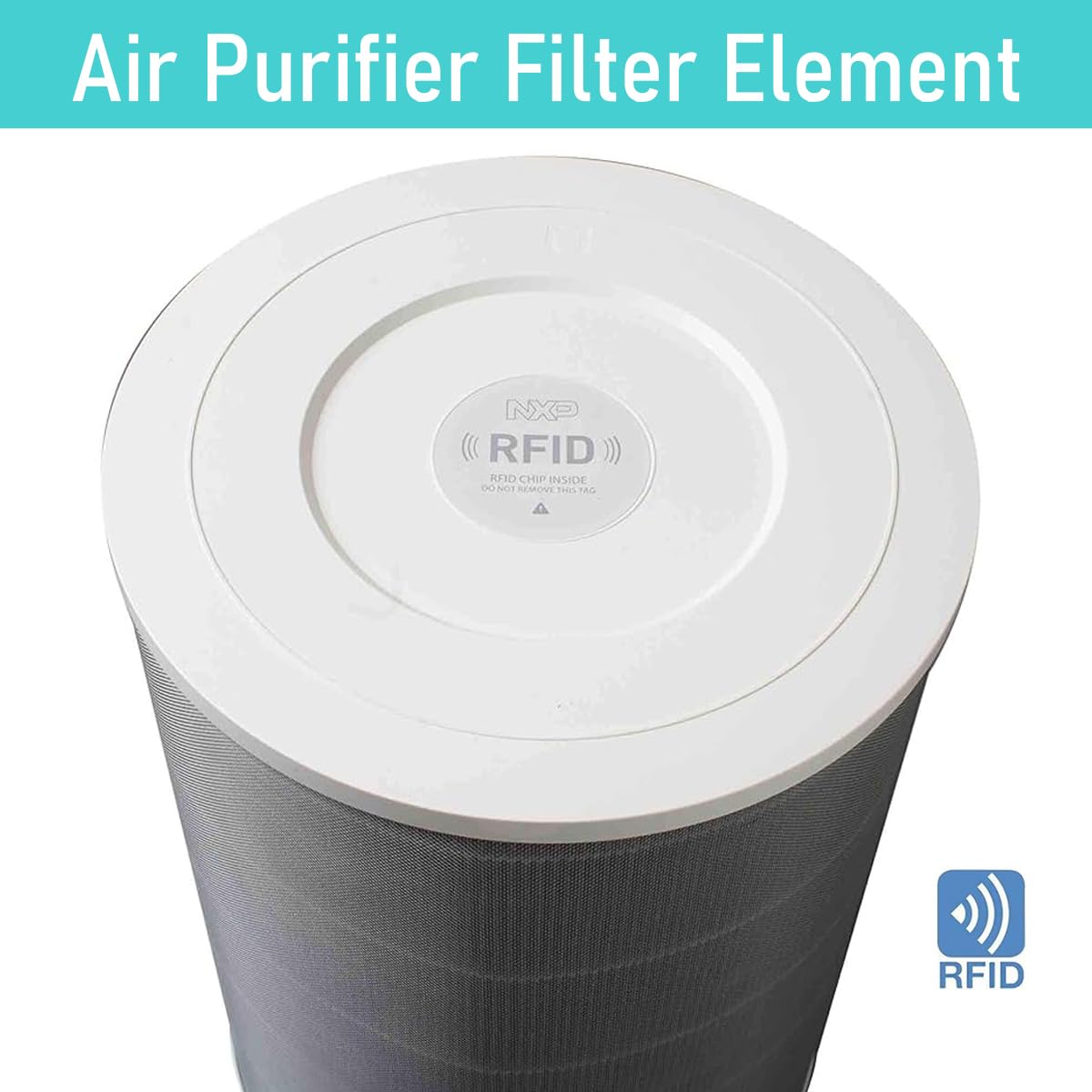 HASTHIP Mi Air Purifier Filter for XiaoMi 4 Lite with 3 Layer Activated Carbon | 6 8 Month Lifespan