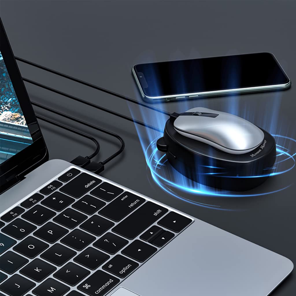 ZORBES Mouse Jiggler for Laptop and PC with Undetectable Mechanical Movement | Keeps Workstations Active