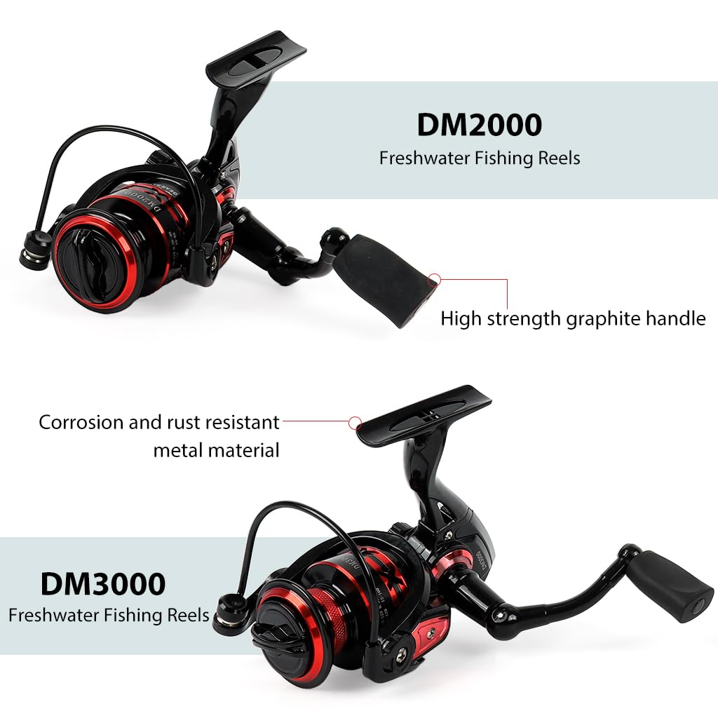 Proberos Fishing Reel for Freshwater and Saltwater with 11kg Drag Force and CNC Aluminum Spool