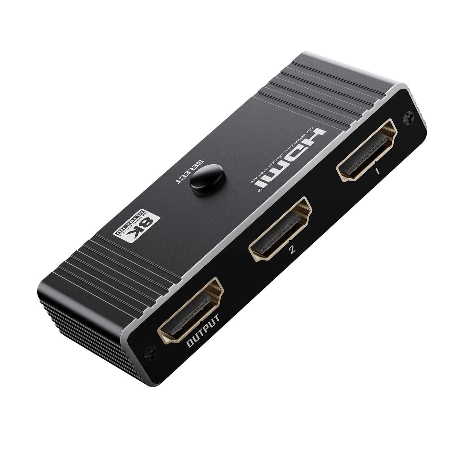 ZORBES® ORBES HDMI Switch 8K 60Hz - HDMI 2.1 Switcher 2 in 1 Out
