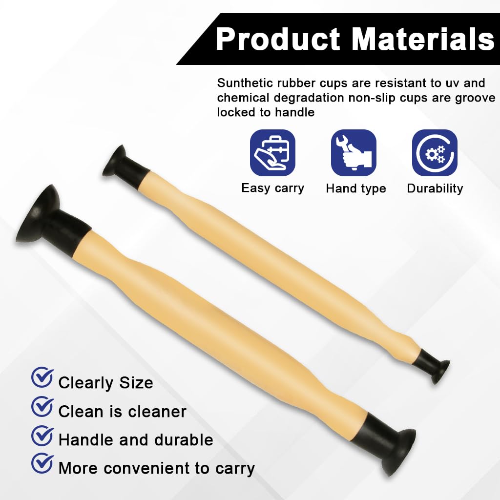 STHIRA Double Ended Grip Valve Grinding Lapping Tool for Automotive Engine Repair