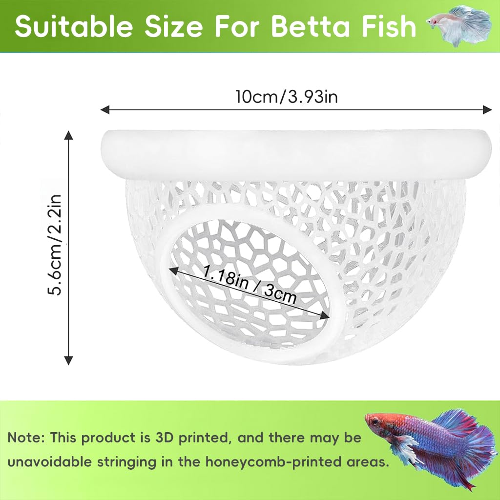Floating Betta Fish Rest Dome 3.9