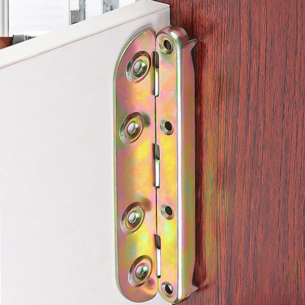 Serplex Bed Rail Brackets for Wooden and Metal Frames with Screw-Fixed Design 5 in Set