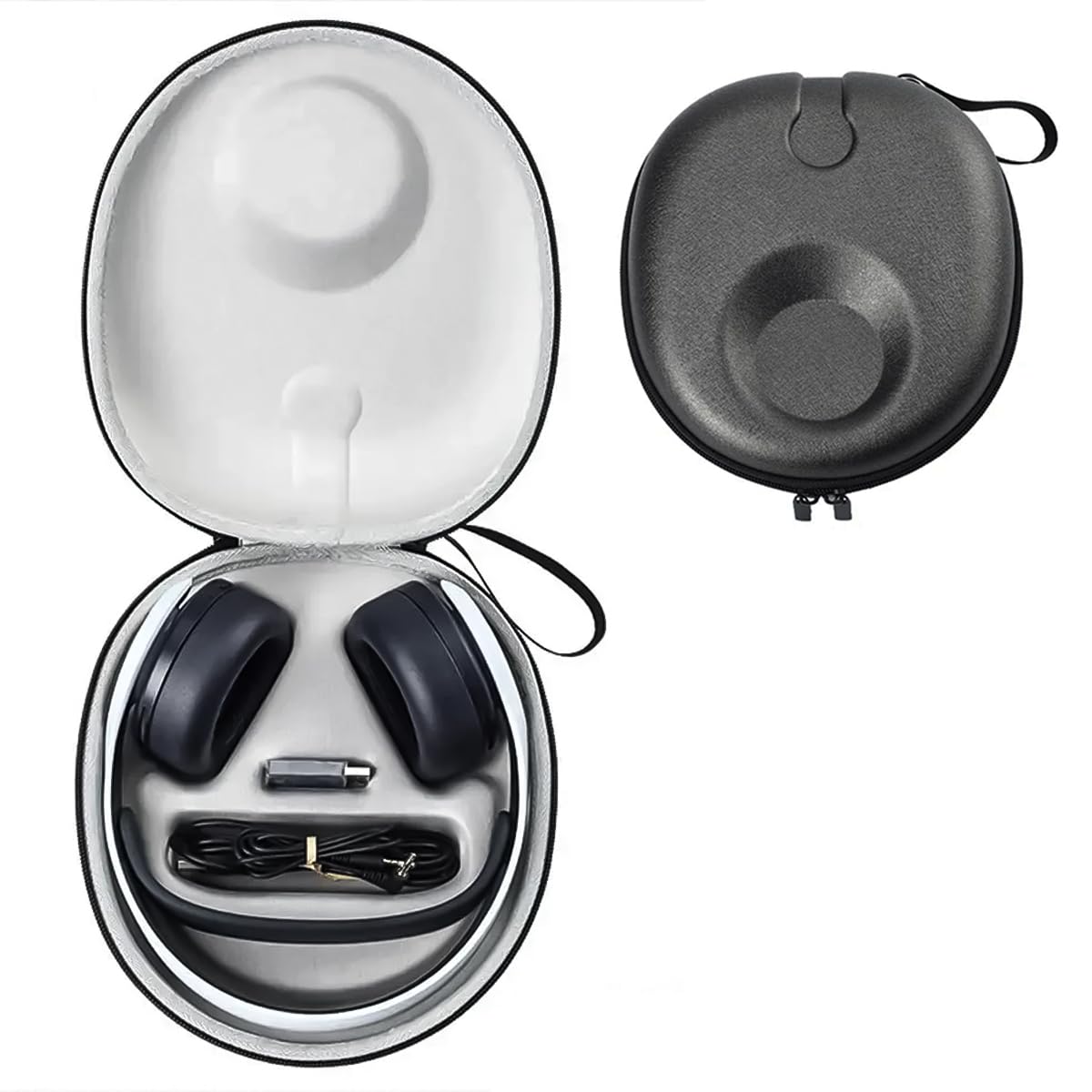 Verilux Carrying Case for Sony PS5 Headset with Hard EVA Shell and Cable Slot | Water‑Resistant Travel Storage