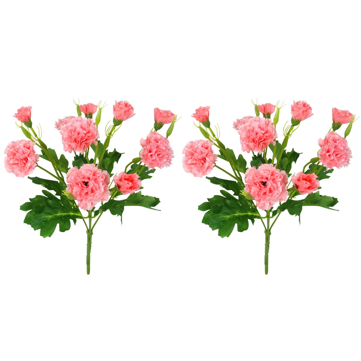 HASTHIP® Artificial Decorative Carnation Flower Bunches, Simulation Carnation Flower for Home Decor, Room Decorations, Living Room Table, Diwali Decoration Plants Festival Decoration