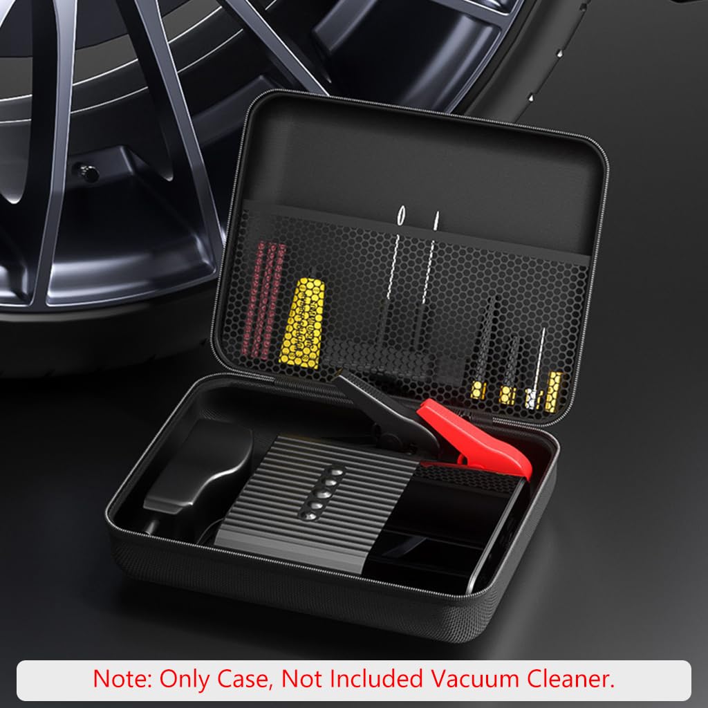 Multi Purpose Storage Case for Travel Tools and Accessories 22x18x7cm with Hand Strap | EVA PU Portable Carry Bag