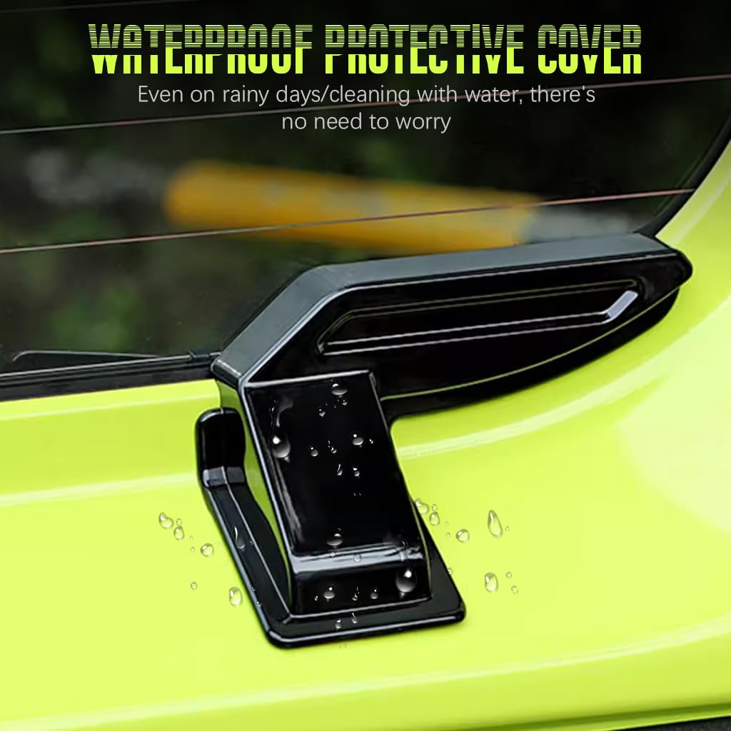 STHIRA Shield Covers for Suzuki Jimny 2019–2023 featuring Plastic Protection | 4PCS Rear Windshield Defroster Wire Guards