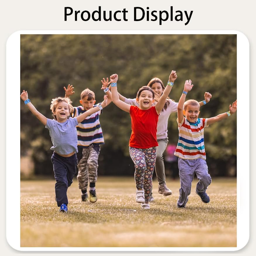 Zibuyu Shark Theme Slap Bracelet for Kids featuring Silicone Snap Design & Party Fun | Birthday Gift