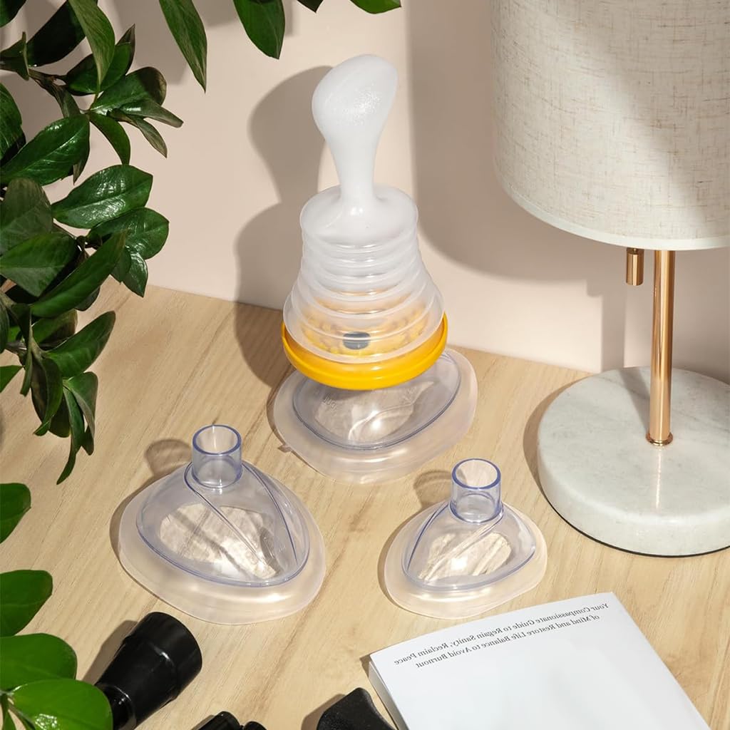 HANNEA Choking Rescue Device for Kids and Adults with 2 Masks and Ergonomic Plunger | Portable Airway Suction for Home and Travel