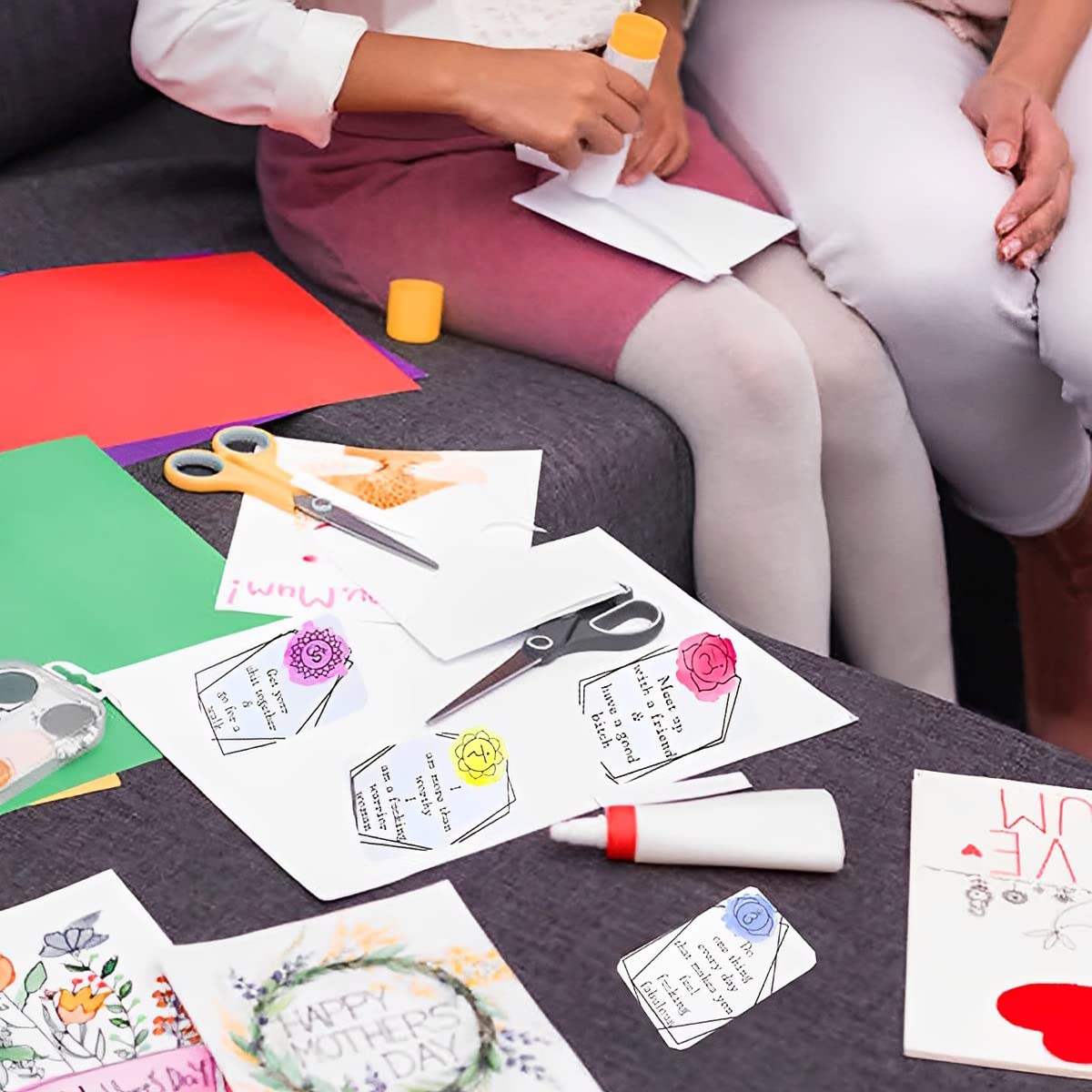 HASTHIP Birthday Affirmation Cards for Confidence Boost with 16 pcs 8×5 cm Creative Prints | Fun Gift for Friends