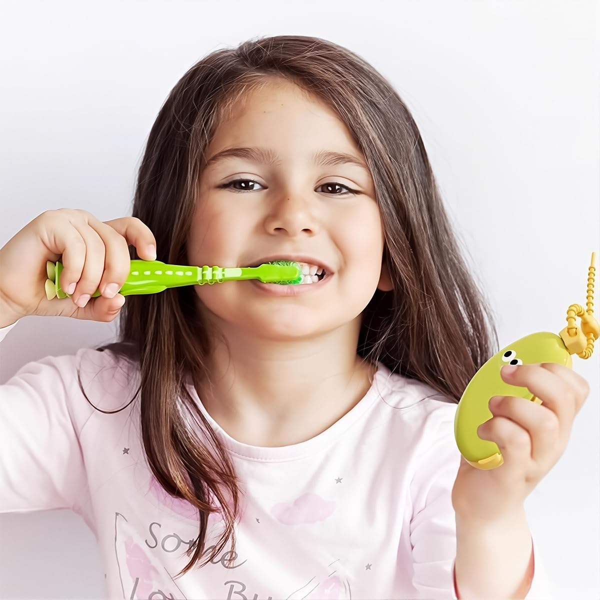 HANNEA Banana Toothbrush Head Cover for Travel with Elastic Lanyard and 2PCS Set | Portable Dust Protection