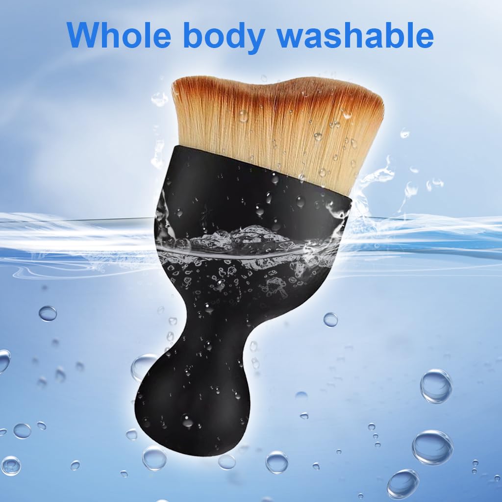 STHIRA Car Brush for Detailing Interior featuring Soft Nanofiber Bristles 2 Pack | Scratch Free Dusting Tool for Dashboard and Vent Cleaning