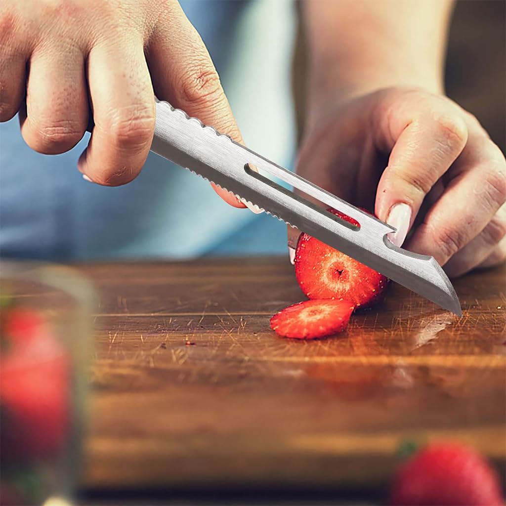 HASTHIP Kitchen Scissors for Food and Vegetable Cutting with Built In Board & Safe Lock | 2CR14 Stainless Steel