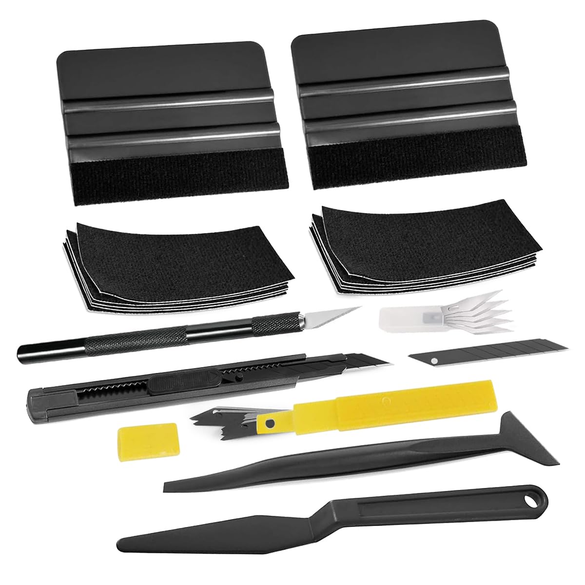 STHIRA Car Window Tint Tool Kit 21 Pcs for Film Application with ABS Squeegee & Utility Cutter