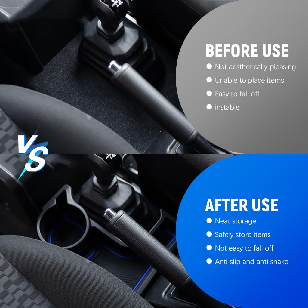 STHIRA Center Console Organizer Cup Holder for Suzuki Jimny 2019–2025 with Anti-Slip Pads