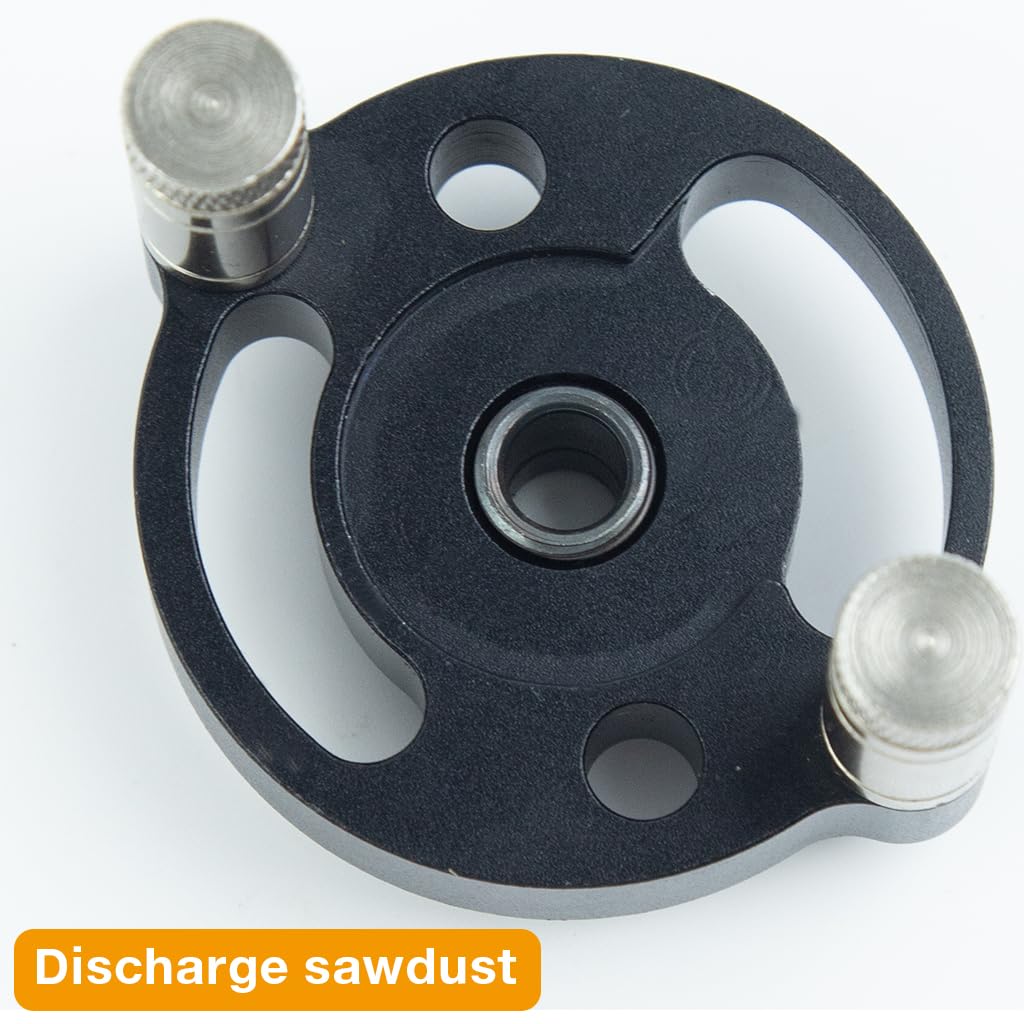 Serplex Self Centering Doweling Jig for Woodworking with 6mm 8mm 10mm Drill Guide | Aluminum Alloy Tool