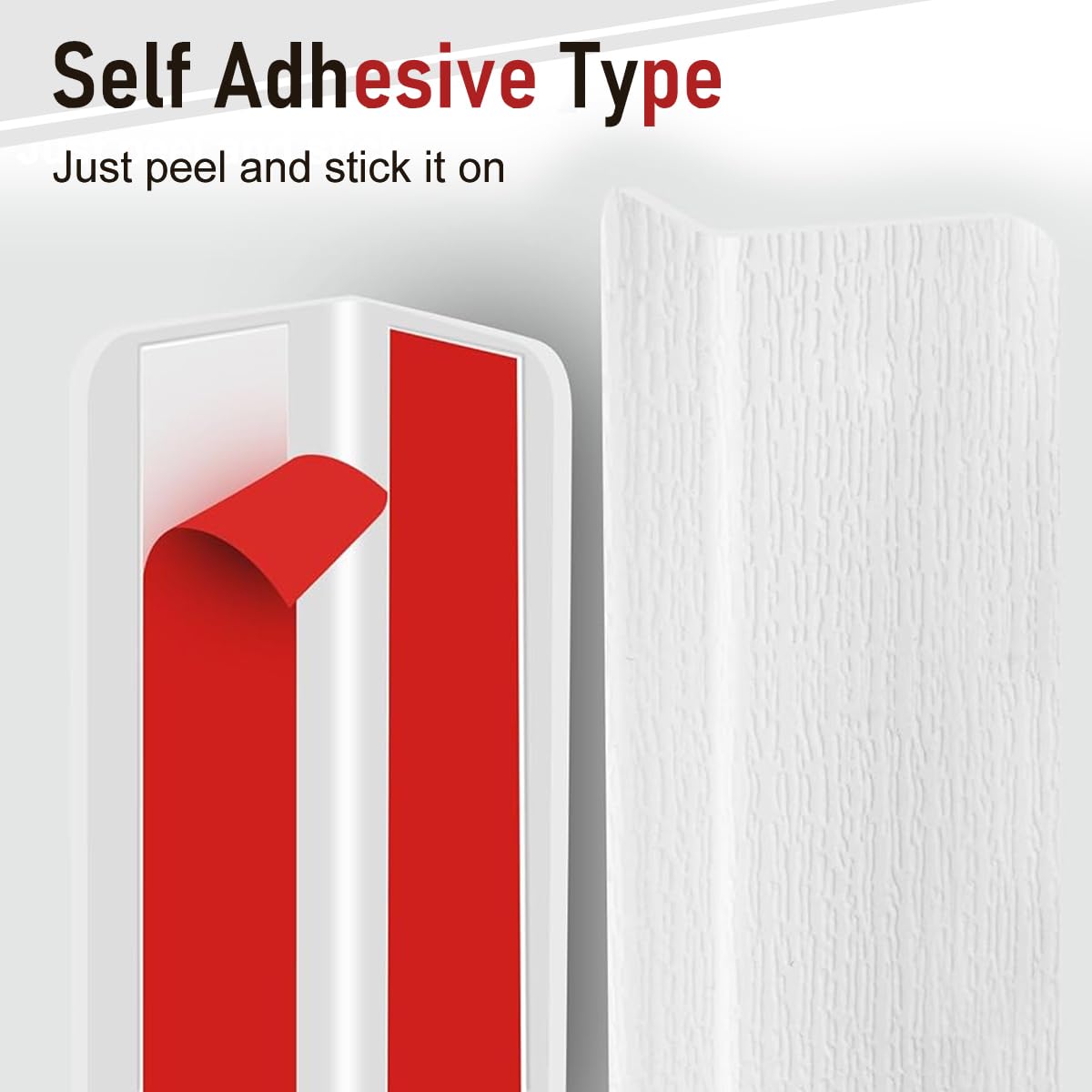SNOWIE SOFT Wall Corner Protector for Baby Proofing with 3.94ft PVC Edge Guard | 2PCS