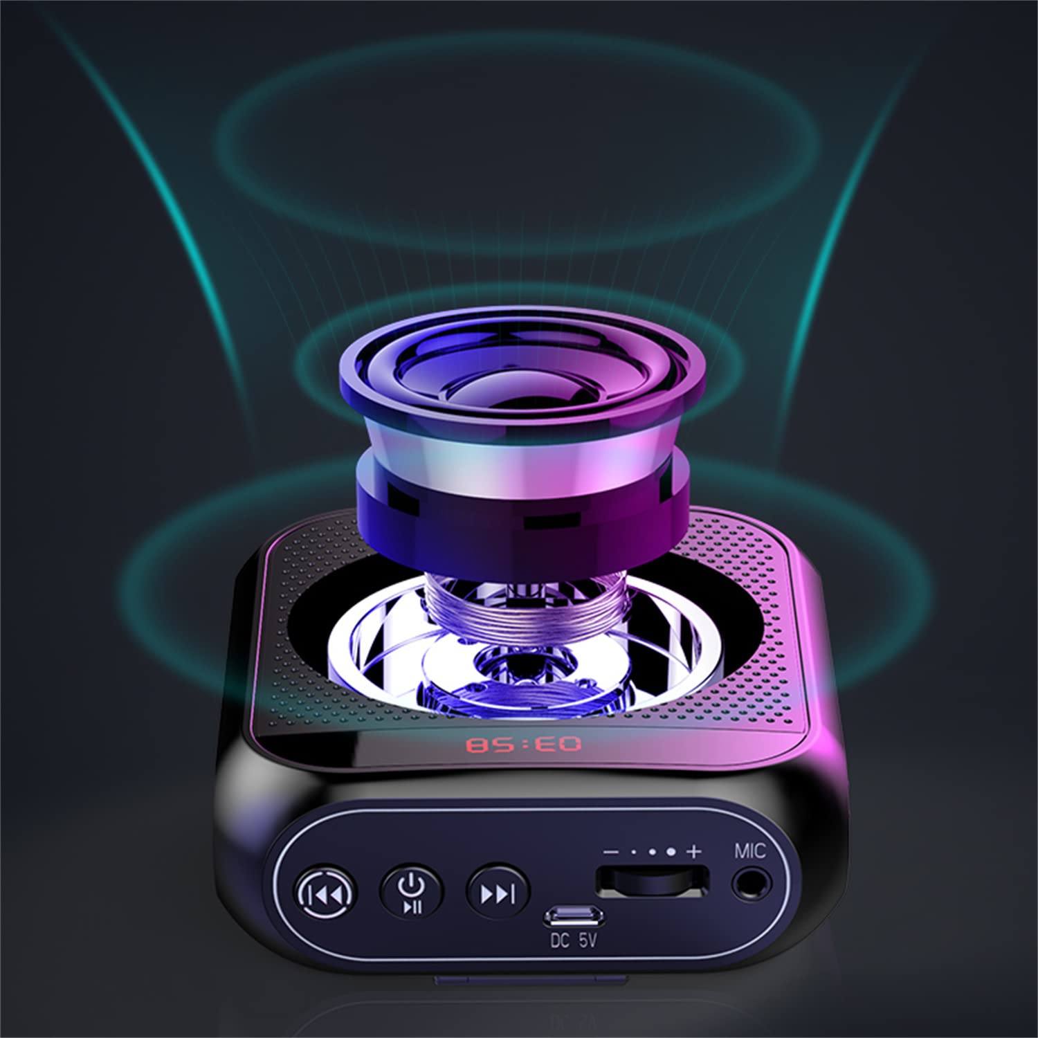 ZORBES Voice Amplifier for Teachers with 8W Output and 1800mAh Battery | Headset Mic Set