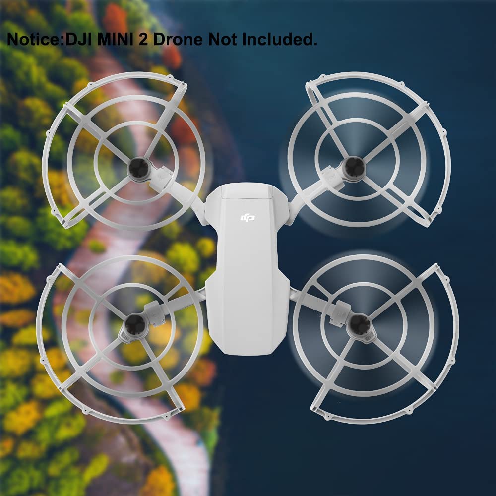 Zeitel® DJI Mini 2 Propeller Protector Outdoor Flying Propeller Guards Anti-Collision Propeller Protector for DJI Mini 2/Mavic Mini/SE Anti-Collision Propellers Protector, Not Included DJI Drone