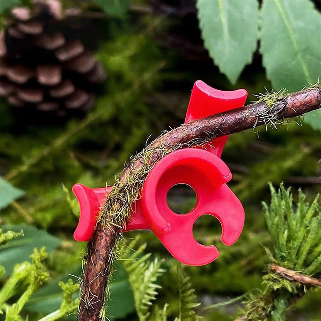 HASTHIP Plant Clip for Branch Control with Dual Slot Bender Design 50pcs Plastic | Adjustable Angle