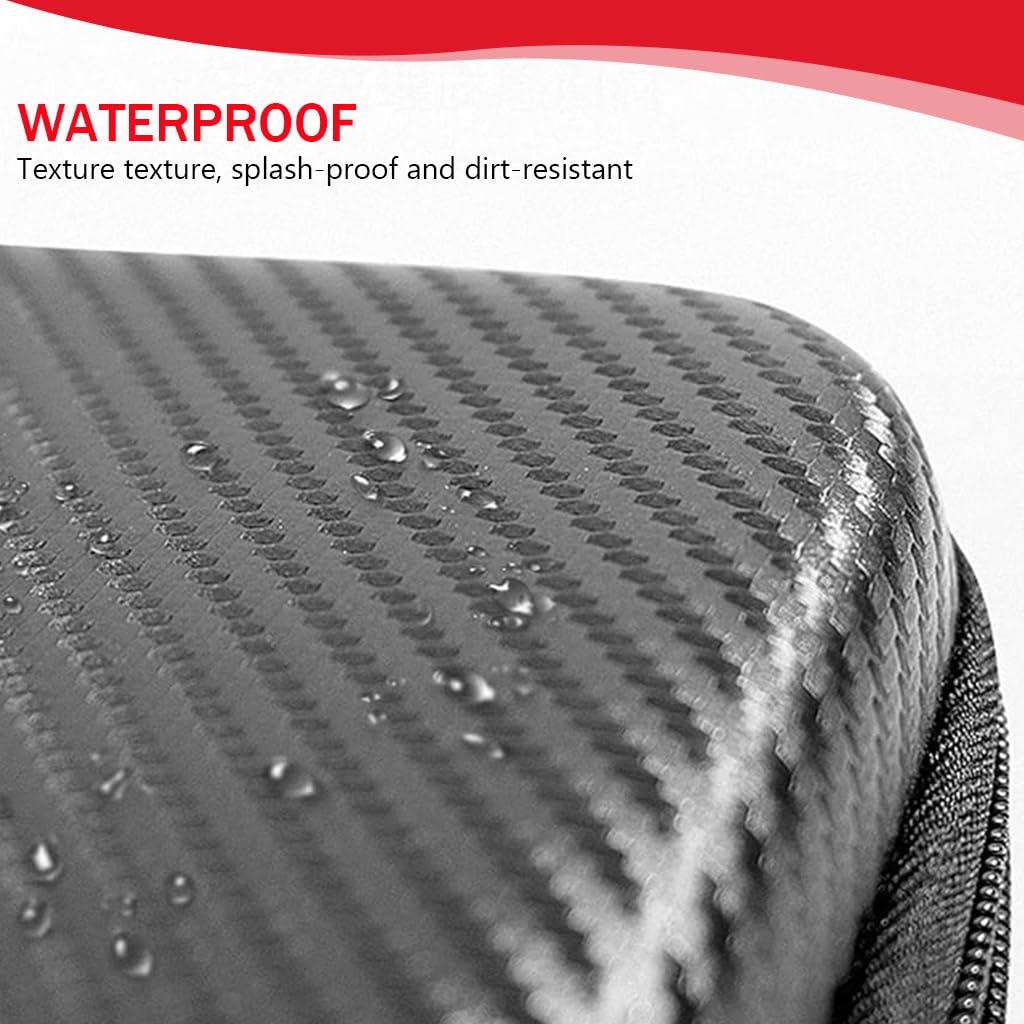 Proberos Table Tennis Paddle Case for Travel with Mesh Pocket and Hand Strap 29x19.5x5cm