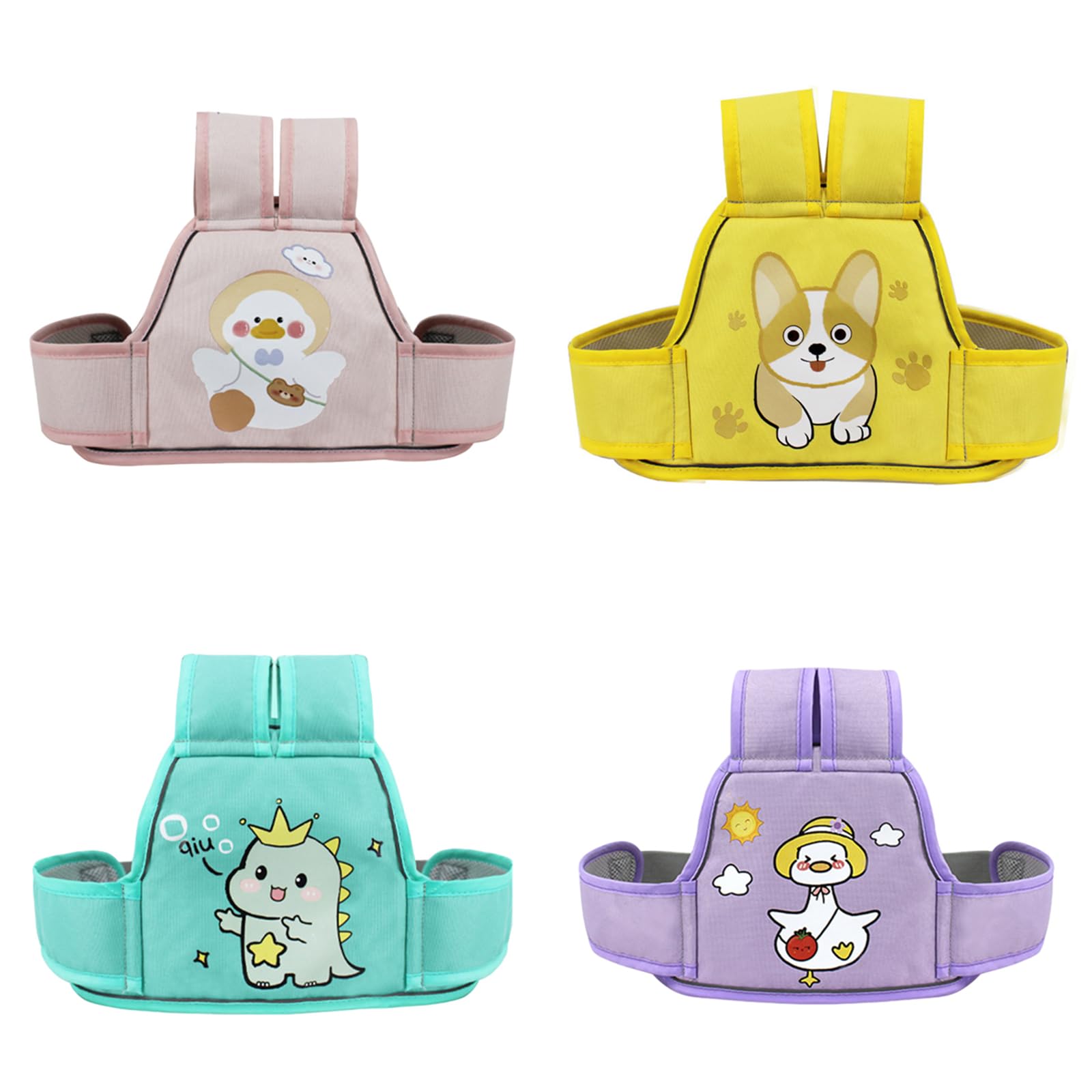 Zibuyu Kids Safety Belt for Motorcycles with Quick-Release Buckle and Breathable Mesh | Adjustable Fit for Ages 3–10