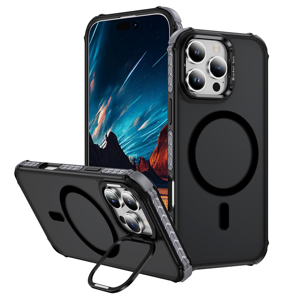 ZORBES for Phone 16 Pro Case,[12FT Military Grade Drop Protection] [Compatible with MagSafe] Built-in Stash