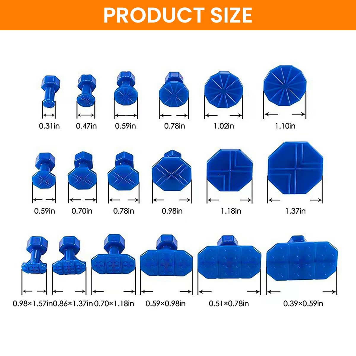 STHIRA Car Dent Repair Tool Kit for Vehicle Dent Removal with 36PCS Pulling Tabs | Includes T Bar Puller and Glue Gun