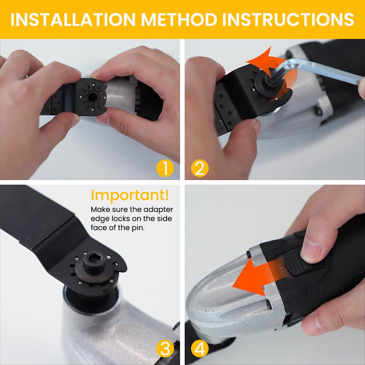 Serplex® 5Pcs Oscillating Tool Blades Set for Wood & PVC | Serplex ...